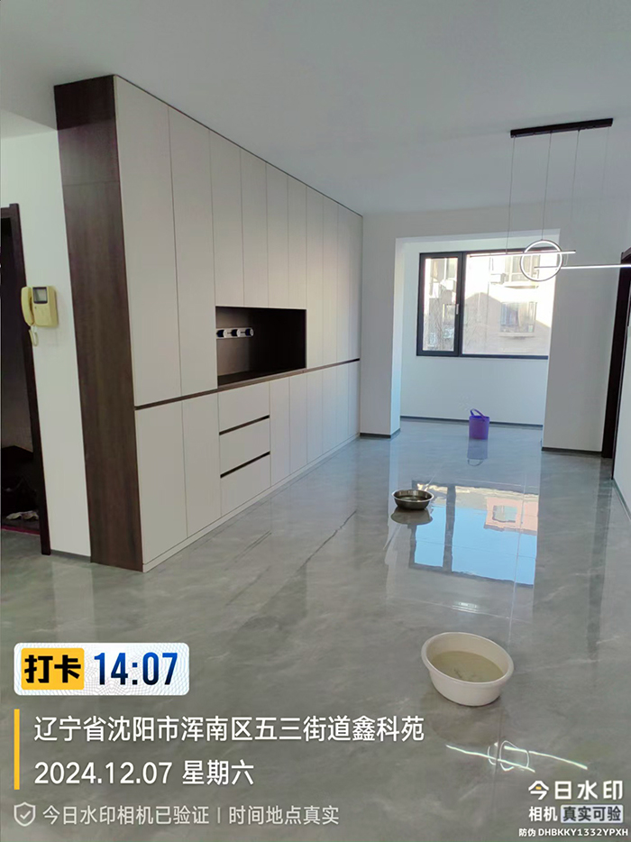 鑫科苑165平旧房翻新硬装完工